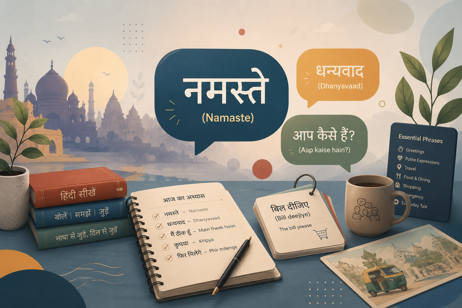 Common Hindi Phrases for Beginners: 50 Essential Expressions