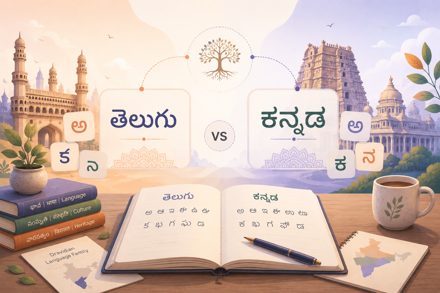 Telugu vs Kannada: A Complete Comparison